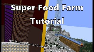 Tutorial Food Farm 119 Portal Based Hoglin Farm Block by Block 1 full Shulker Box in 50 seconds [upl. by Egroeg]