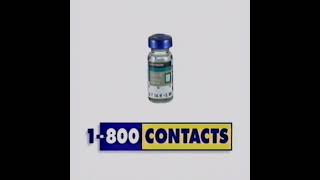 1800 Contacts Commercial 1998 90s nostalgia throwback tv [upl. by Valerie]