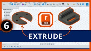 6 Extrude Options Explained  Fusion 360 Tutorial [upl. by Regnij]