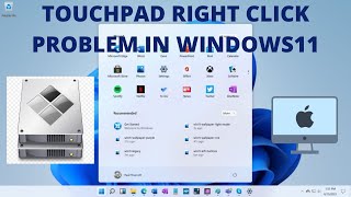 APPLE RIGHT CLICK PROBLEM SOLVED BOOTCAMP MAC BOOK IMAC windows 11 windows 10 [upl. by Farkas]