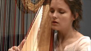 R Glieré Impromptu for harp  Lydia Pikalov [upl. by Wynny]