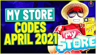 ALL NEW WORKING MY STORE CODES FOR APRIL 2021  ROBLOX CODES [upl. by Norda]