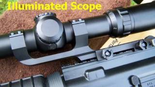 Primary Arms 1x4x24 Illuminated Scope Review [upl. by Hett]