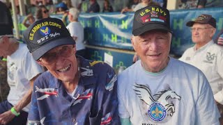 Military appreciation night at the Louisville Bats [upl. by Rattan]