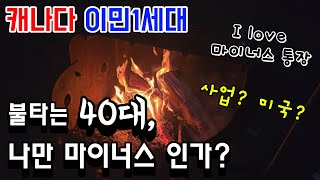 캐나다 이민 1세대 나만 마이너스 통장인 것인가 하하하 40대의 고민 사업 이직 미국 40대 사업 이직 미국 [upl. by Gherardi]