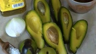 Salsa de aguacate con chipotles RecetasdeLuzMa [upl. by Pieter]