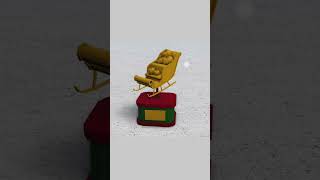 how to get the bloxburg santas sleigh trophy ELF HUNT DAY 17 [upl. by Natsrik]