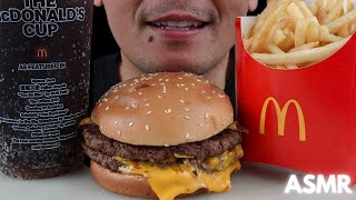 ASMR  McDonalds Double Cheesy Jalapeño amp Bacon Quarter Pounder with Cheese  The Hangry Mole [upl. by Annid]