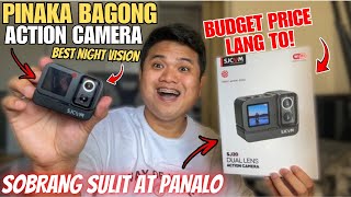 PINAKA MURANG ACTION CAMERA  Katapat at TATALO sa iBang BRAND  PANG VLOGGING amp MOTOVLOG [upl. by Ihpen460]