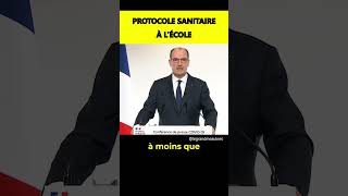 Le protocole sanitaire à lécole feat Jean Castex extrait 2 [upl. by Demetria740]