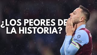 BURNLEY ¿EL PEOR EQUIPO DE LA HISTORIA DE LA PREMIER [upl. by Jeri459]