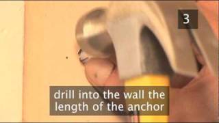 How To Fit A Curtain Rail To A Brick Wall [upl. by Atiuqet170]