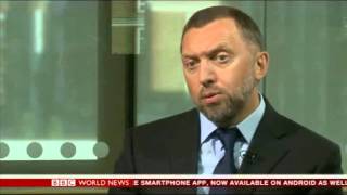 Oleg Deripaska BBC interview [upl. by Trilly]