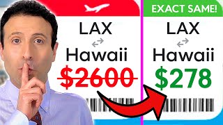 10 CHEAP FLIGHT HACKS That Will Save You Money [upl. by Bronk]