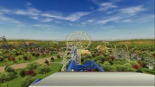 RCT3  Arrow Dynamics Launched Loop  Recreation [upl. by Acina]