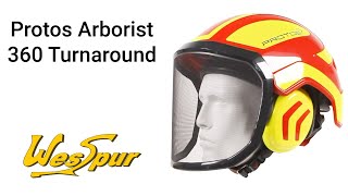 Protos Integral Arborist Helmet 360 Turnaround [upl. by Eadmund]