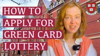 How to Apply for the Green Card Lottery 2025  DV Application Tutorial Steps After You Are Selected [upl. by Lavery]