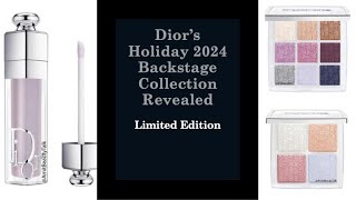 Dior’s Holiday 2024 Backstage Collection Revealed  Limited Edition [upl. by Gan496]