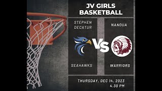 SDHS Girls JV Basketball vs Nandua High School [upl. by Sille]