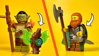 250 COOL and EASY Ideas LEGO minifigures [upl. by Abekam]