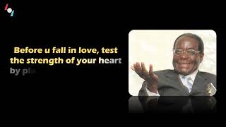 Top 30 Hilarious Robert Mugabe Quotes You Havent Heard Pt6 [upl. by Silvanus]