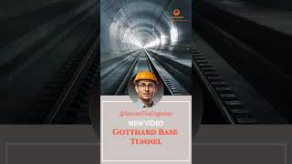 Gotthard Base Tunnel The World’s Longest and Deepest Rail Tunnel [upl. by Oleusnoc514]