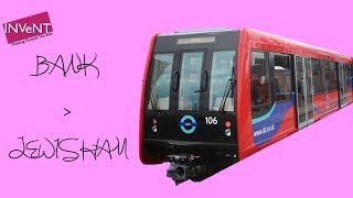 Bank DLR  Lewisham DLR Timelapse [upl. by Wenoa512]