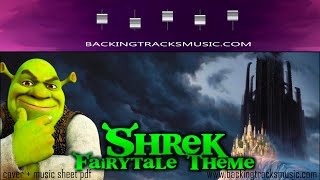 BACKING TRACKS quotFairytale  Shrek Themequot [upl. by Notyalk]