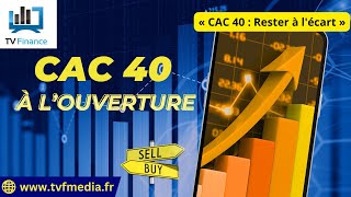 Antoine Quesada  « CAC 40  Rester à lécart » [upl. by Ahsinna]