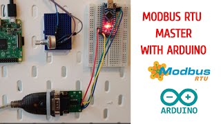 Modbus RTU Master Implementation on Arduino  Read and Write Data to Modbus RTU Slave [upl. by Suk59]