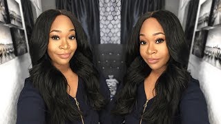 DOES IT CURL  Curling Kinky Straight Hair  Lavy Hair [upl. by Llenrap139]