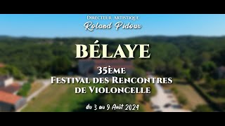 Festival de musique  Les Rencontres de Violoncelle de Bélaye [upl. by Nea188]