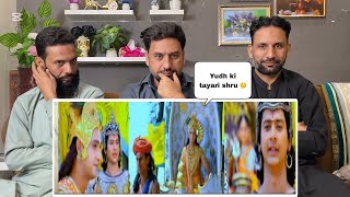 Mahabharat Episode 177 Part 2 Draupadi fixes a date for the war PAKISTAN REACTION [upl. by Llednohs]