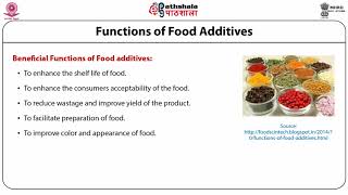 Introduction to food additives [upl. by Hgielac]