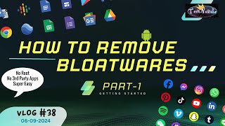 How to remove bloatwares  no root  no app  100000 working miui android hyperos samsung 2024 [upl. by Maurey]