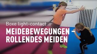 LightContact Boxing Meidebewegungen – Rollendes Meiden [upl. by Nnuahs]