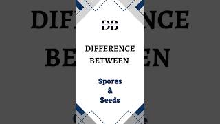 Difference Between Spores and Seeds  Natures Tiny Avengers The Epic Showdown  Seeds vs Spores [upl. by Melbourne]