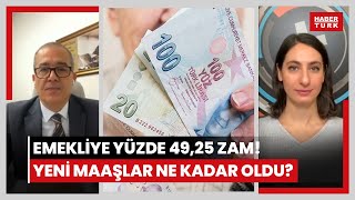 SSK ve BağKur emeklisine 4925 zam Kök ve en düşük maaşlar ne kadar oldu Farklar ne zaman yatar [upl. by Akirdnahs]