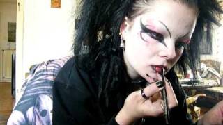 gothic make up tutorial [upl. by Slocum]