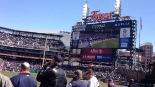 2013 Detroit Tigers Opening Day [upl. by Suhcnip]