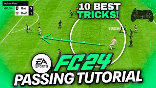 The 10 PASSING TRICKS You Need to Know in EAFC 24 [upl. by Pardner]