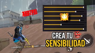 ✅CREA TU SENSIBILIDAD⚙️Para dar TODO ROJO en la NUEVA ACTUALIZACIÓN FREE FIRE [upl. by Swigart380]