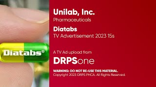 Diatabs TV Ad 2023 15s Philippines [upl. by Straub]