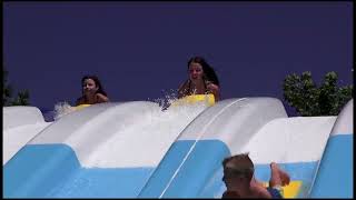 Big Wave Racer Water Slide  Six Flags Hurricane Harbor New Jersey [upl. by Danaher40]