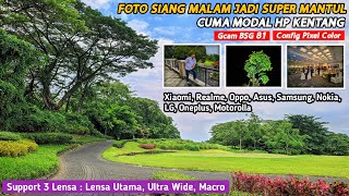 Kamera Android Setara Iphone 🔥 Review Gcam BSG 81 Config Pixel Color [upl. by Delinda142]