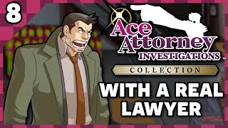 Lawyer amp Voice Actor Play Miles Edgeworth Ace Attorney Investigations Part 8 [upl. by Jessabell]