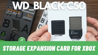 Western Digital BLACK C50 Expansion Card for XBOX [upl. by Malina157]