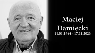 Maciej Damięcki nie żyje Znany polski aktor miał 79 lat  maciejdamięcki polskiekino damięccy [upl. by Nannaihr]