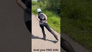 How to move on rollerblades amp inline skates so you gain fitness Free drills at skatefreshcom [upl. by Ahtebbat597]