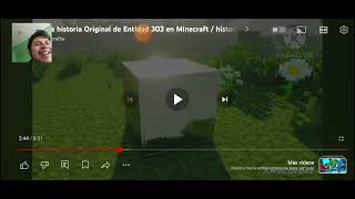 video reaccion a la crepypasta de la entidad 303 de nochcraft [upl. by Ladnek]